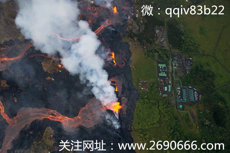 夏威夷一火山喷了3天