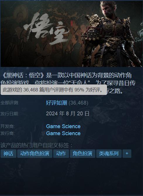 黑神话悟空上榜Steam年度最佳，深度解读与宋版参考的价值体现，深入执行数据策略_溃版16.32.74